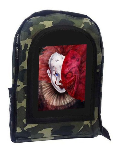 Mochila Camuflada It El Payaso A13