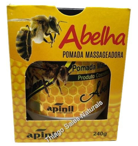 Pomada Massagem De Abelha Combo 8 Potes - O Melhor Do Ml