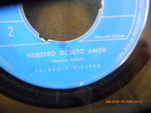 Vinilo Single De Palmenia Pizarro - Cuando Me Enamore( R93