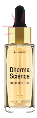 Aceite Treatment Oil Lidherma Dherma Science día/noche para todo tipo de piel de 34mL 40+ años