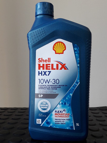 Aceite Semi Sintentico 10w30 Shell Helix Hx7 -  1 Litro