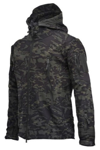 Chaqueta Táctica De Lana Camuflada For Hombre