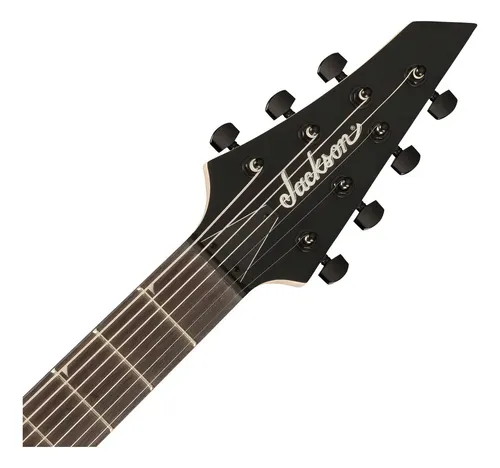 Guitarra 7 Cordas Jackson Js22-7 Series Rhoads Satin Black Destro