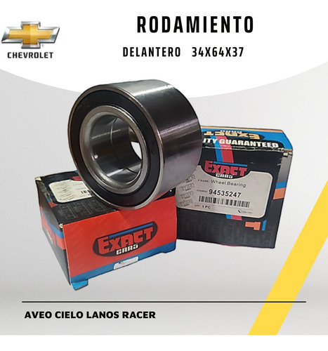 Rodamiento Delantero Chevrolet Aveo Cielo Lanos Racer