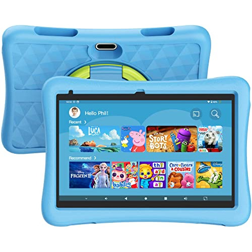 Kids Tablet, Toddler Tablets 10 Inch Hd 5g Wifi 6 Andro...