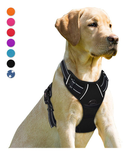 Barkbay Arns Para Perro Antitirones Con Clip Frontal, Materi