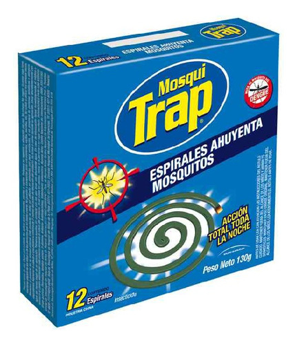 Mosqui Trap Espiral Repelente Para Mosquitos X 48u