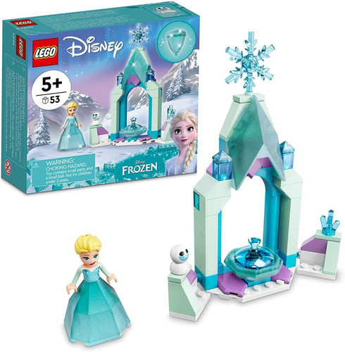 Lego Disney Frozen Elsa's Castle Courtyard 43199 53 Piezas