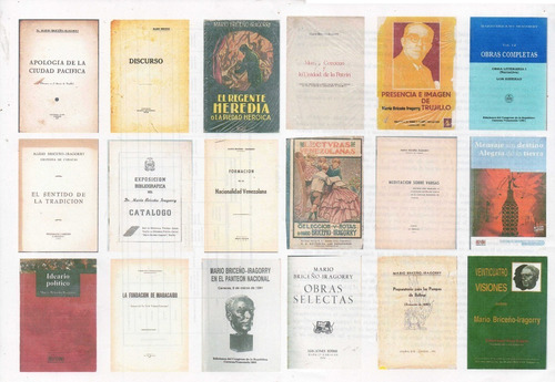 Mario Briceño Iragorry Lote De 18 Libros