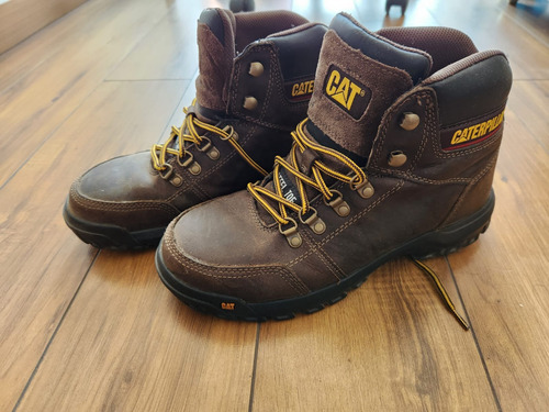 Botines Cat 90803 Us 8.5 Eur 41.5 Hombre Cuero Un Solo Uso