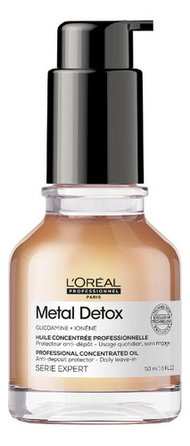 Oleo Metal Detox Cabellos Con Color Y Dañados L´oreal 50 Ml