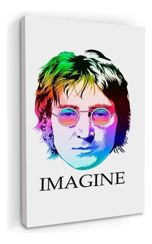 Cuadros Popart Tipo Oleo En Canvas Artistíco Color John-lennon2