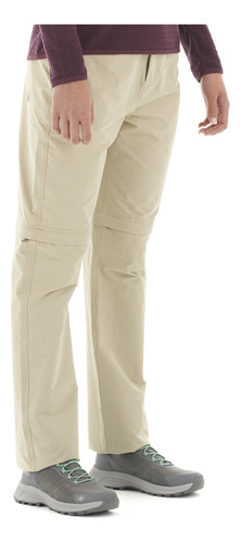 Pantalon Mujer Lippi Enduring Mix-2 Q-dry Pants Crudo