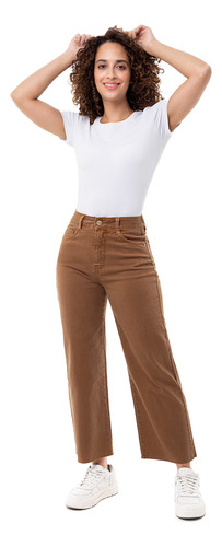 Pantalon Moda Drill Stretch Mujer Lari Dril