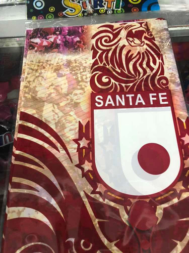 Mantel Santafe Plástico Futbol Cumpleaños Eventos
