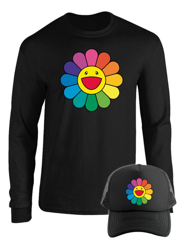 Jbalvin Colores Camiseta Manga Larga Camibuso Gorra Combo