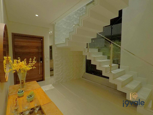 Casa Luxuosa À Venda Condomínio Alphaville 4 Dormitórios, Automatizada, Piscina No Alphaville Sjcampos-sp - Ca1111