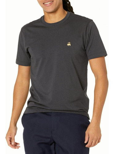 Brooks Brothers Playera De Manga Corta Con Cuello Redondo