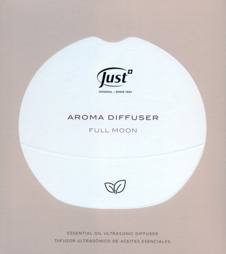 Difusor De Aromas Ultrasónico - Full Moon Negro - Just 200ml