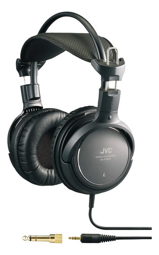 Jvc Harx900 Auricular De Tamaño Completo, Negro