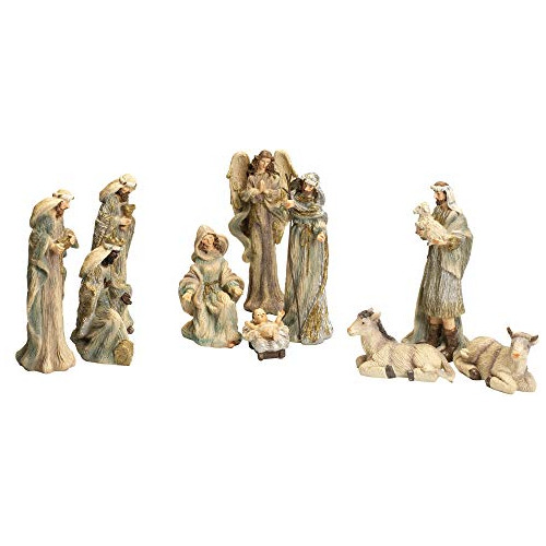 Natividad Pastel De Resina De 8 X 3 Pulgadas, Conjunto ...