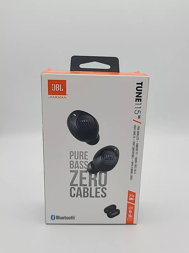 Audifonos Jbl Tune 115 Tws Zero Cable 21h Auricular Original