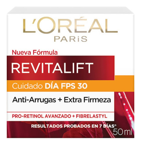 Crema De Día Fps30 L'oréal Paris Revitalift 50ml Promo !! Todo Tipo De Piel