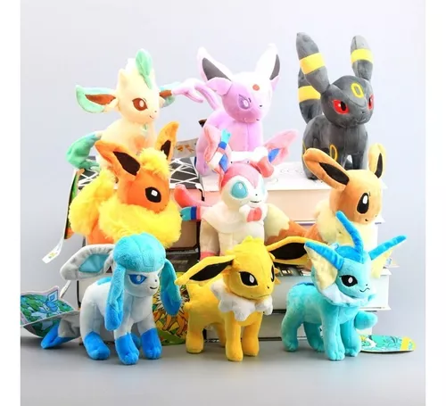 Pelúcia Turma Pokémon EEVEE SYLVEON (20 cm) - Importada