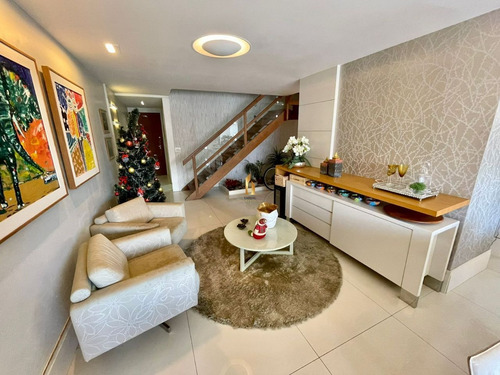 Imagem 6 de 30 de Cobertura Duplex Na Praia Da Costa Com Lazer Privativo. - 21507