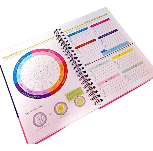 Agenda Planner Dreams 88 Folhas 13 X 18,8cm Capa Dura Brw