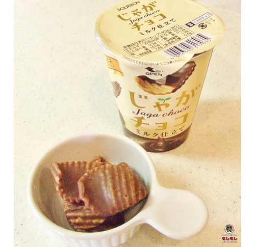 Imagen 3 de 6 de Papas Con Chocolate Jaga Choco Bourbon Japonesas Botana