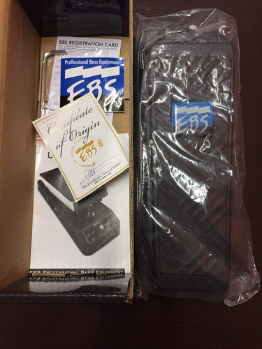 Pedal Ebs Wahone Bass Wah Ebswah - Não Inclui Fonte.