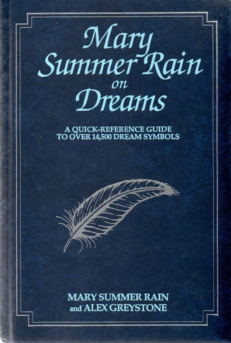 Mary Summer Rain On Dreams, Libro De Significado De Sueños