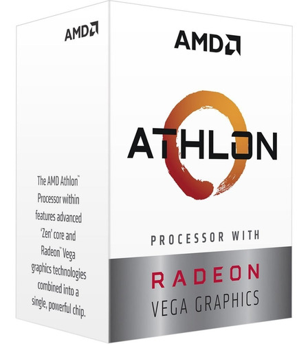 Procesador Amd Athlon 3000g Am4 Box - Unity Tech