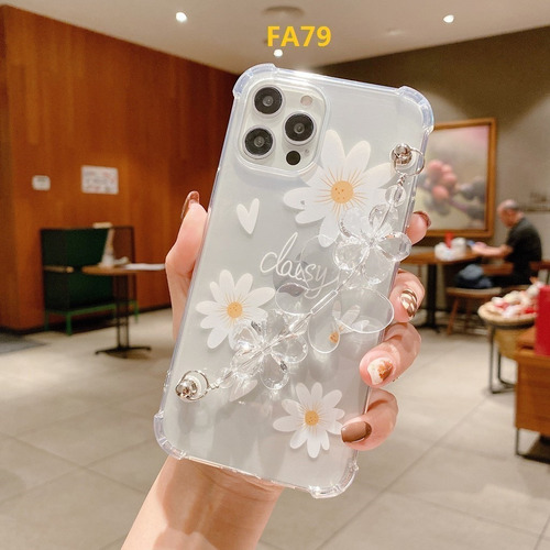 Imagen 3 de 10 de Carcasa Transparente De Protección Con Correa Para Samsung