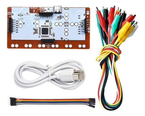 Kit De Inicio De Bricolaje Para Makey Kit Con -c Usb+alligat