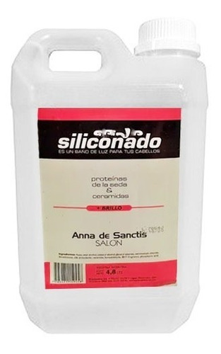 Acondicionador Enjuague Siliconado Anna De Sanctis 5 Litros