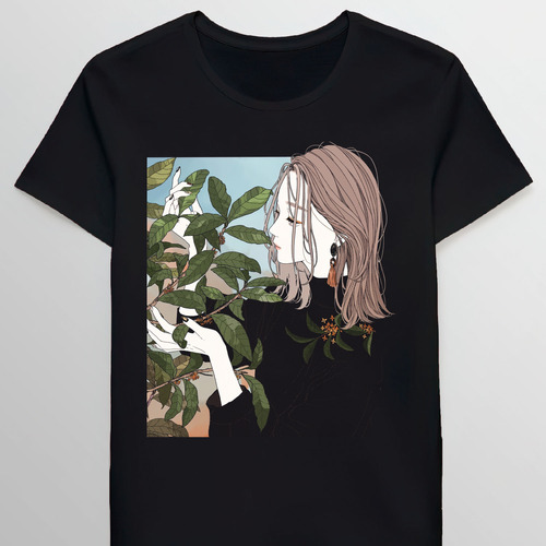 Remera Aesthetic Lofi Girl Korean Anime Girl Egirl Tic 70229