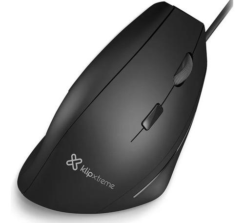 Mouse Klip Xtreme Krest, Ultra Ergonómico Vertical, Usb