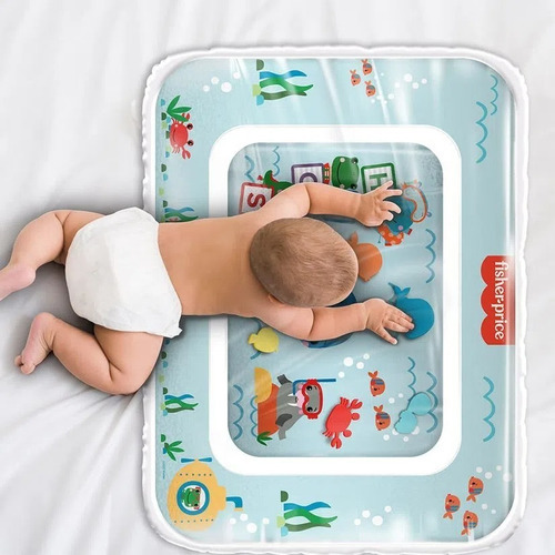 Tapete Infantil Água Ou Ar Bichinhos Do Mar Fisher Price