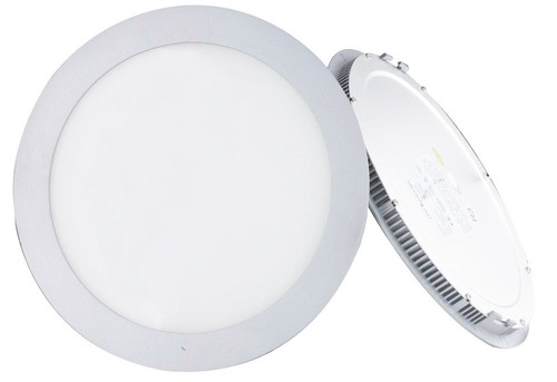 Lampara 24w Led Panel Empotrar Redonda 6000 Y 3000k