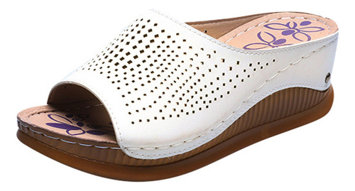 Zapatillas Con Cuñas N Para Mujer, Zapatos De Tacón A La Mod