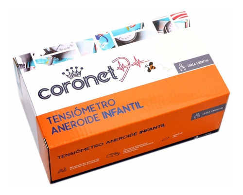 Imagen 2 de 6 de Tensiometro Anaeroide Coronet Pediatrico Neonatal