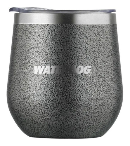 Vaso Termico Waterdog Copon Mate 350cc Acero Inox Tapa Color Gris