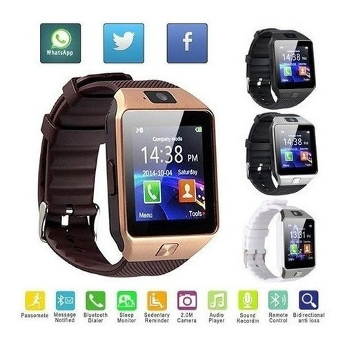 Nuevo Teléfono Celular Reloj Inteligente Dz09 Smartwatch