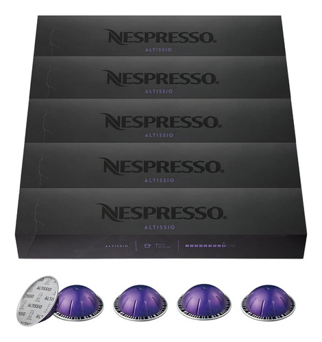 Cápsulas De Café Nespresso Vertuo Altissio 50 Cápsulas
