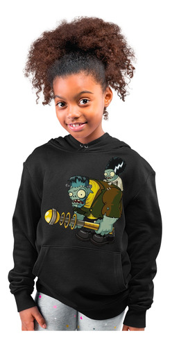 Infantil Sudadera Ojo Plantas Vs Zombiestein Frankstein