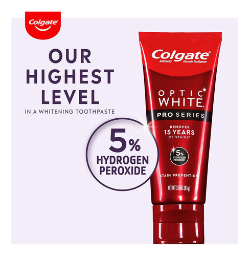 Paquete Colgate Optic White Comfortfit Kit De Blanqueamiento