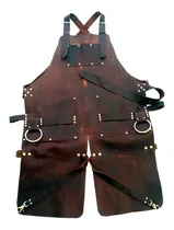 Comprar Delantal De Cuero Chef Parrillero Unisex 