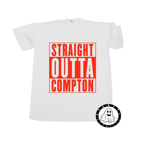 Remera Nwa Straigh Outta Compton Unisex Algodón Rap Hip-hop
